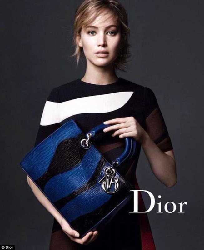 Jennifer Lawrence Dior