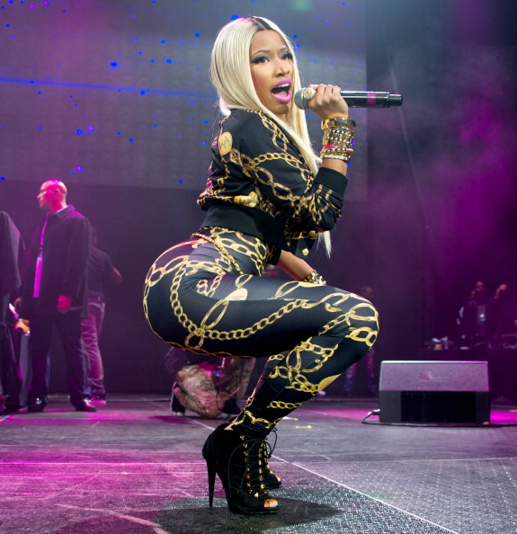 NEW YORK, NY - NOVEMBER 02: Rapper Nicki Minaj performs during Power 105.1 Powerhouse 2013 at Barclays Center on November 2, 2013 in the Brooklyn borough of New York City. (Photo by Michael Stewart/WireImage)